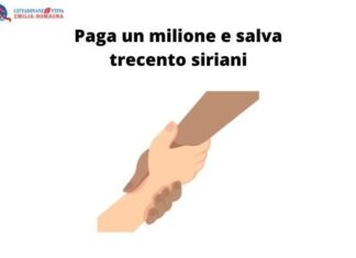 Paga un milione e salva trecento siriani Paga un milione e salva trecento siriani